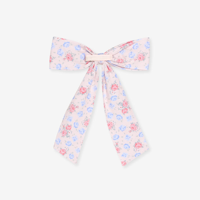 Floral bow on a white background