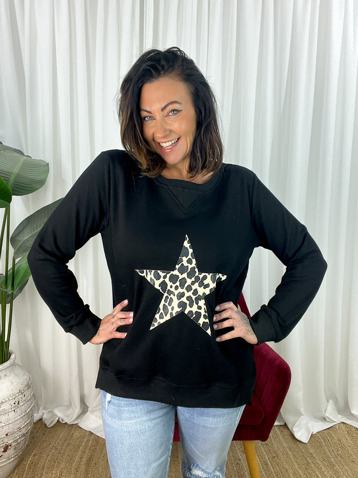 Leopard Star Windcheater (EOFY SALE)