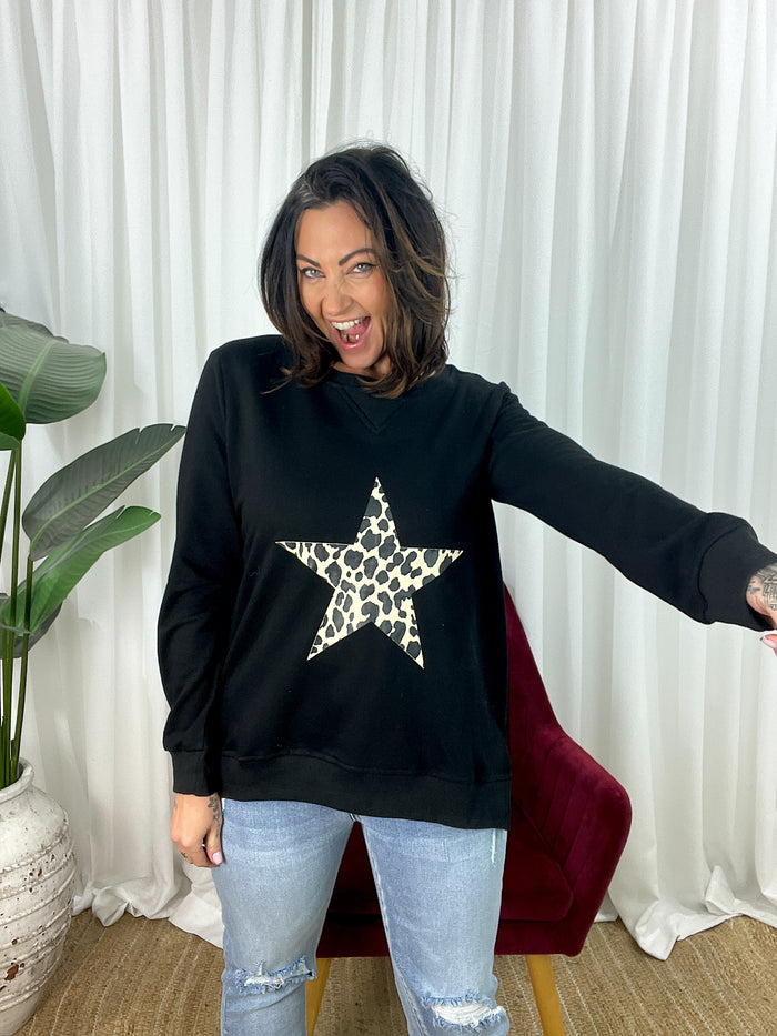 Leopard Star Windcheater (EOFY SALE)