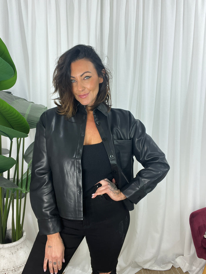 Lexx Crop Shacket (EOFY SALE)