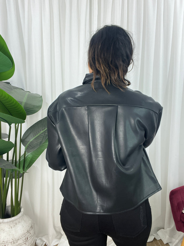 Lexx Crop Shacket (EOFY SALE)