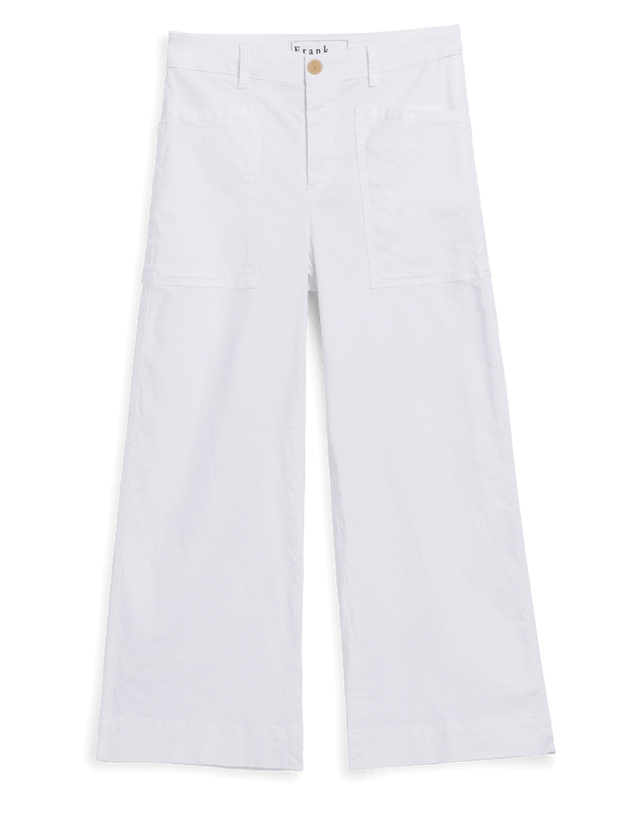 LIMERICK 26.5" White, Italian Performance Linen