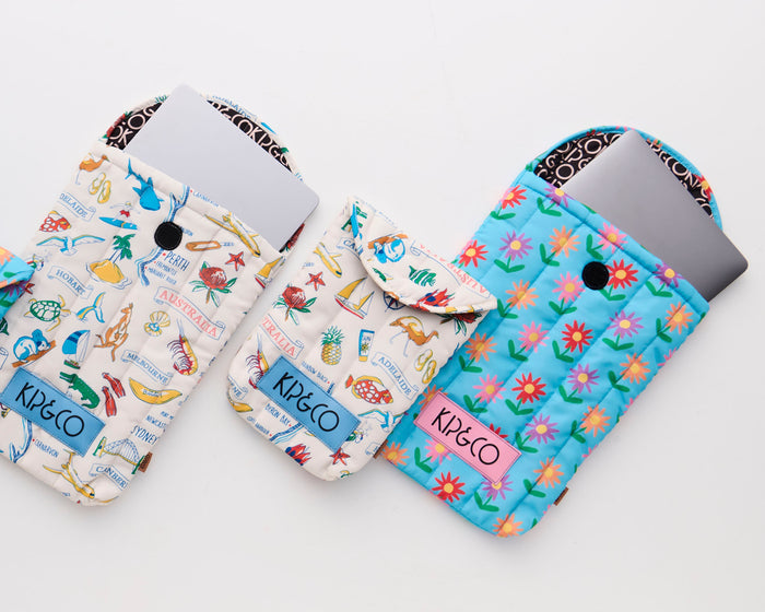 Little Flowers Laptop Pouch