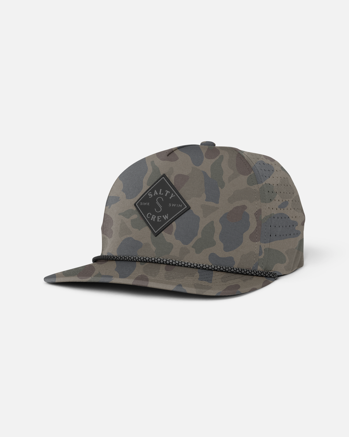 Long Range Snapback  - Sand Camo