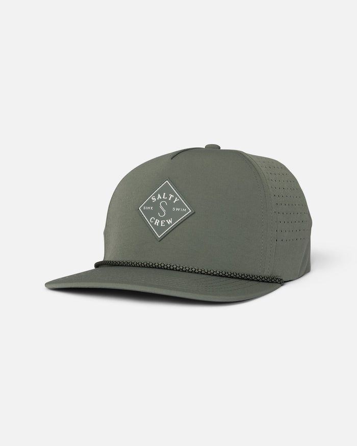 Long Range Snapback  - Washed Green