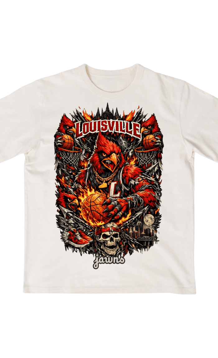 Louisville Cardinals Godspeed Streetwear Basketball Shirt - T-Shirt - Jawns on Fire Sneakers & Shoes