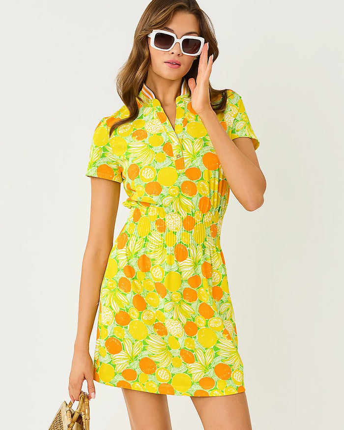 Lilly Pulitzer - Love Active Dress Upf 50 Plus - Island Palm Zesty