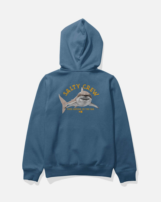 Lurking  Fleece Kids - Cast Blue