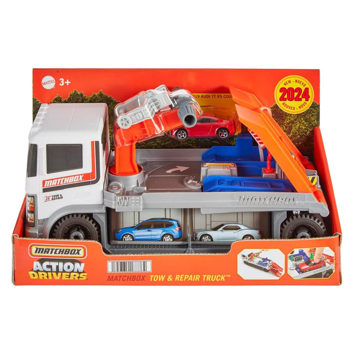 Action Driver tow & repiar truck in box packaging