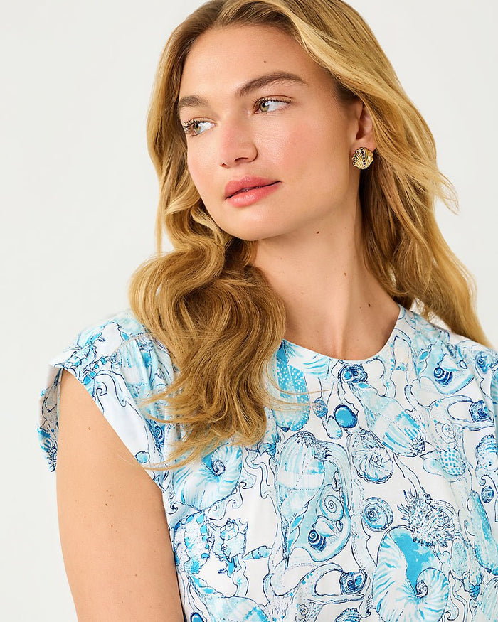 Lilly Pulitzer - Melli Dress - Resort White Shell Shine