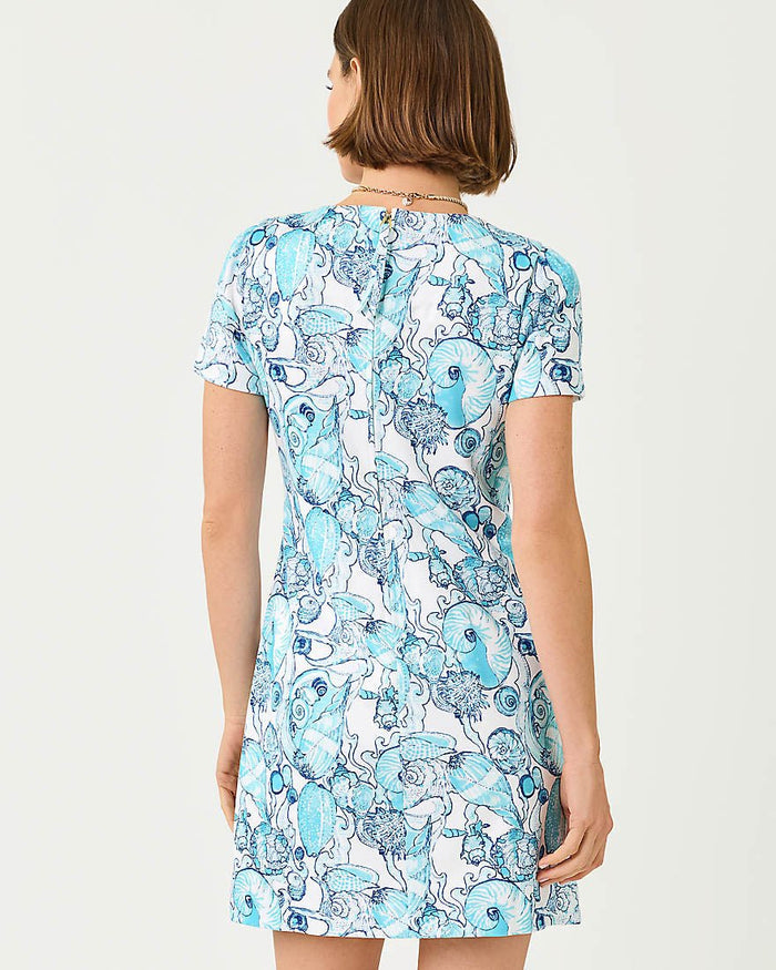 Lilly Pulitzer - Melodie Skirted Romper - Resort White Shell Shine