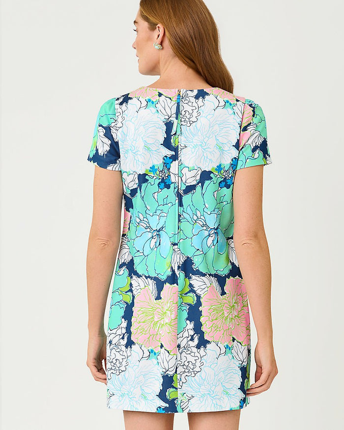 Lilly Pulitzer - Melodie Skirted Romper - Starlight Navy Tennessees Hibiscus
