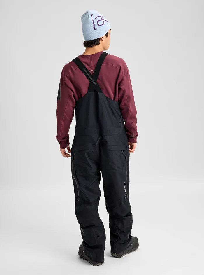 Product image of Men's Burton [ak] Freebird GORE‑TEX 3L Stretch Bib Pants[Variant:True Black]