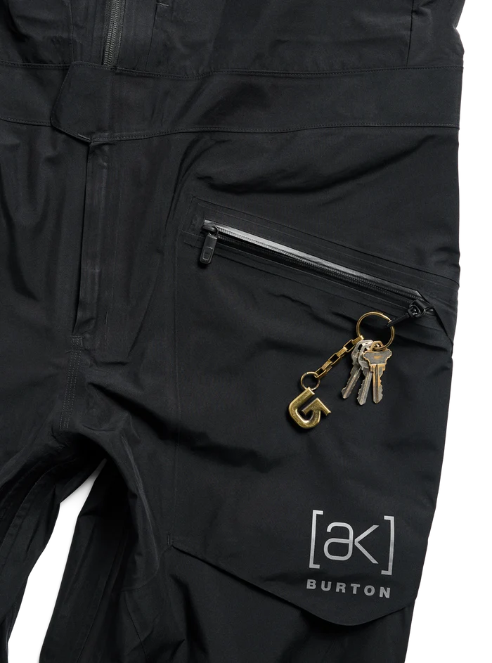 Product image of Men's Burton [ak] Freebird GORE‑TEX 3L Stretch Bib Pants[Variant:True Black]