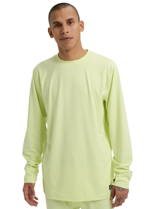 Product image of Men's Burton Midweight Base Layer Crewneck[Variant:Glow Yellow Green]