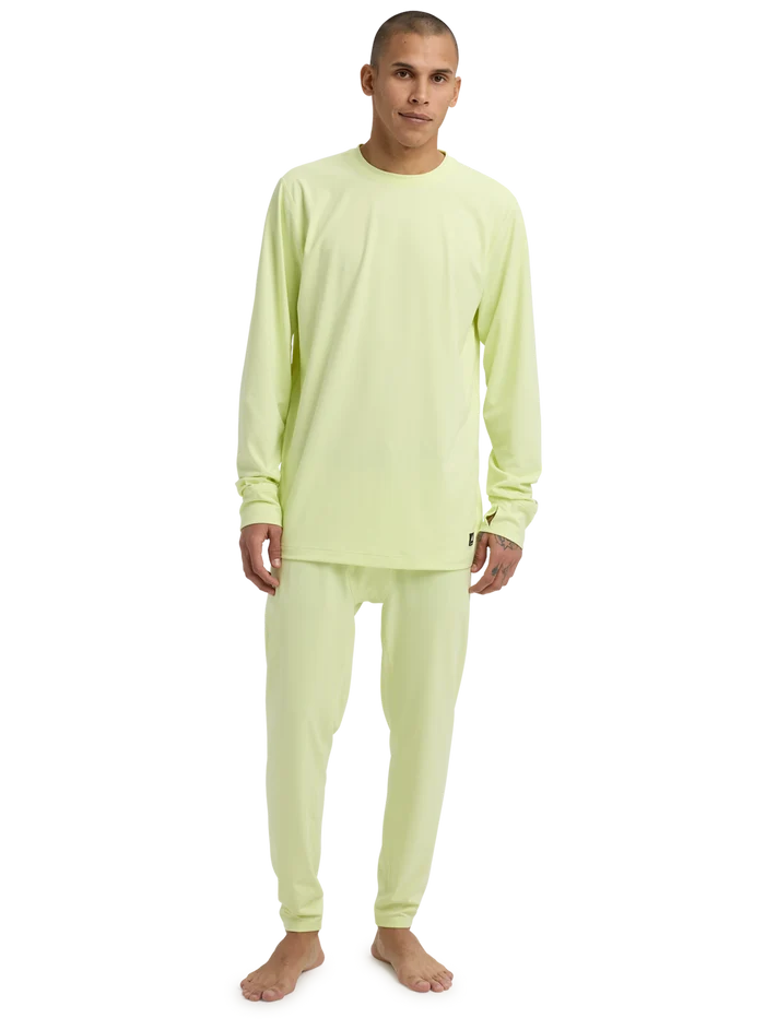 Product image of Men's Burton Midweight Base Layer Crewneck[Variant:Glow Yellow Green]