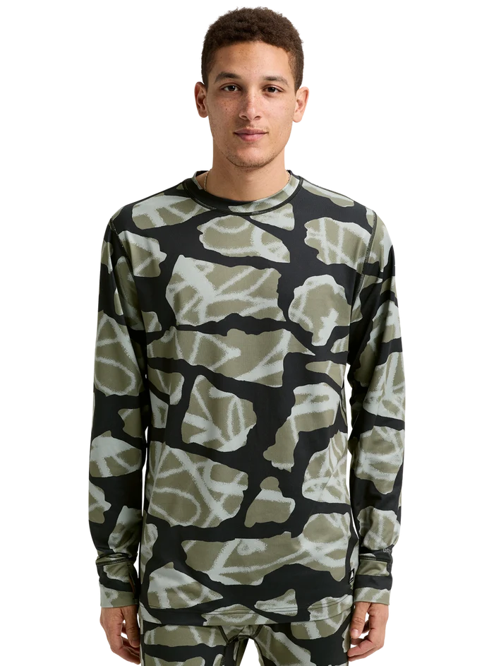 Product image of Men's Burton Midweight Base Layer Crewneck[Variant:Graffiti Camo]