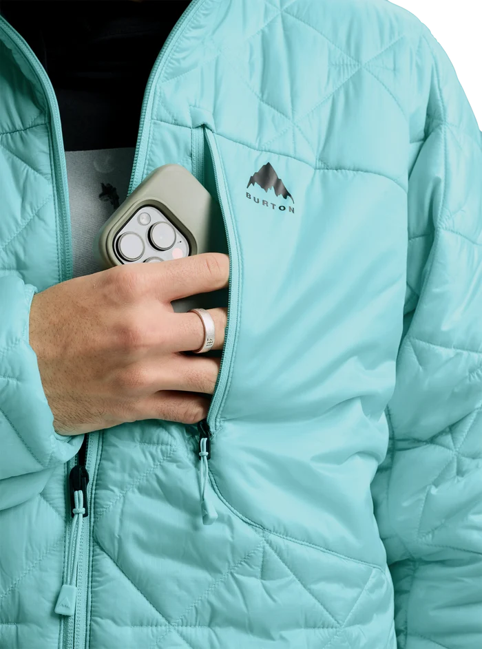 Product image of Men's Burton Reserve Midweight Synthetic Jacket[Variant:Light Teal]
