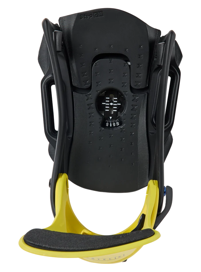 Product image of Men's Burton Step On® Cartel X EST® Snowboard Bindings[Variant:Atomic Yellow / Black]