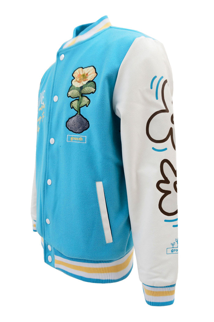 Teal/White