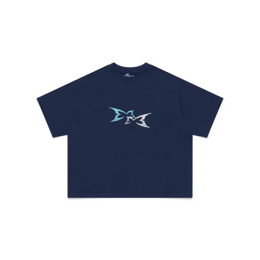 MERTRA 3D Logo Tee Navy