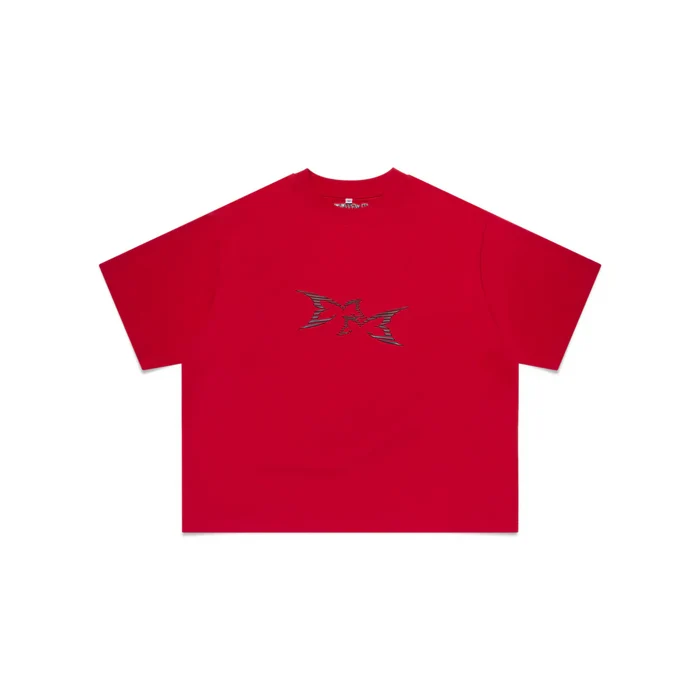 MERTRA 3D Logo Tee Red