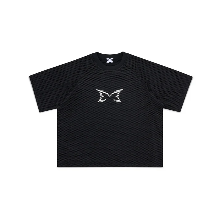 MERTRA Layered Mesh Jersey Black