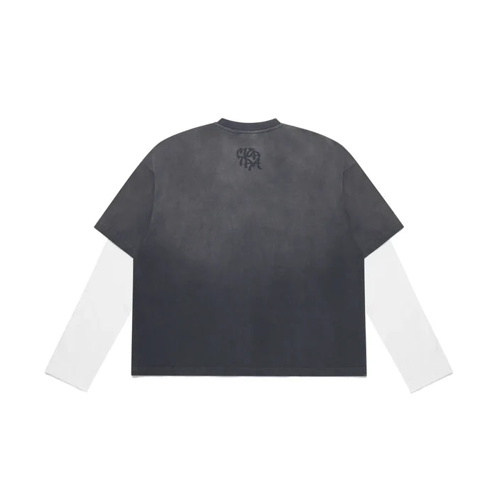 MERTRA Layered Tee Grey