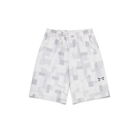 MERTRA Plaid Shorts Grey
