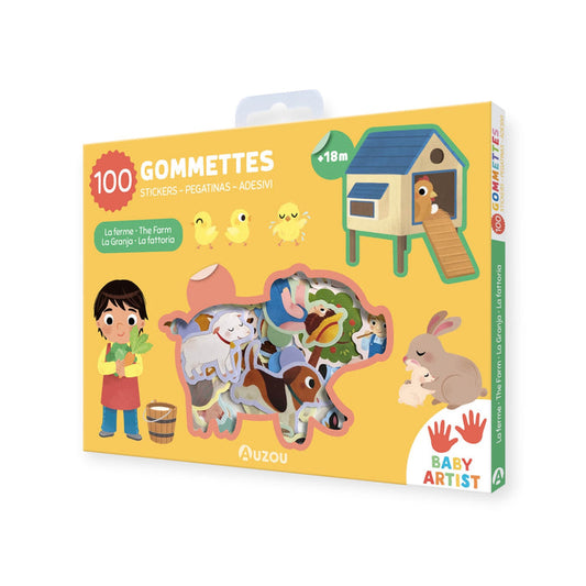 Mes premières gommettes | La ferme