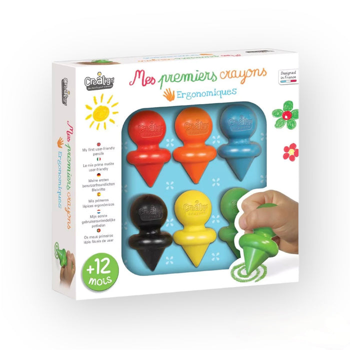 Mes premiers crayons | 6 crayons