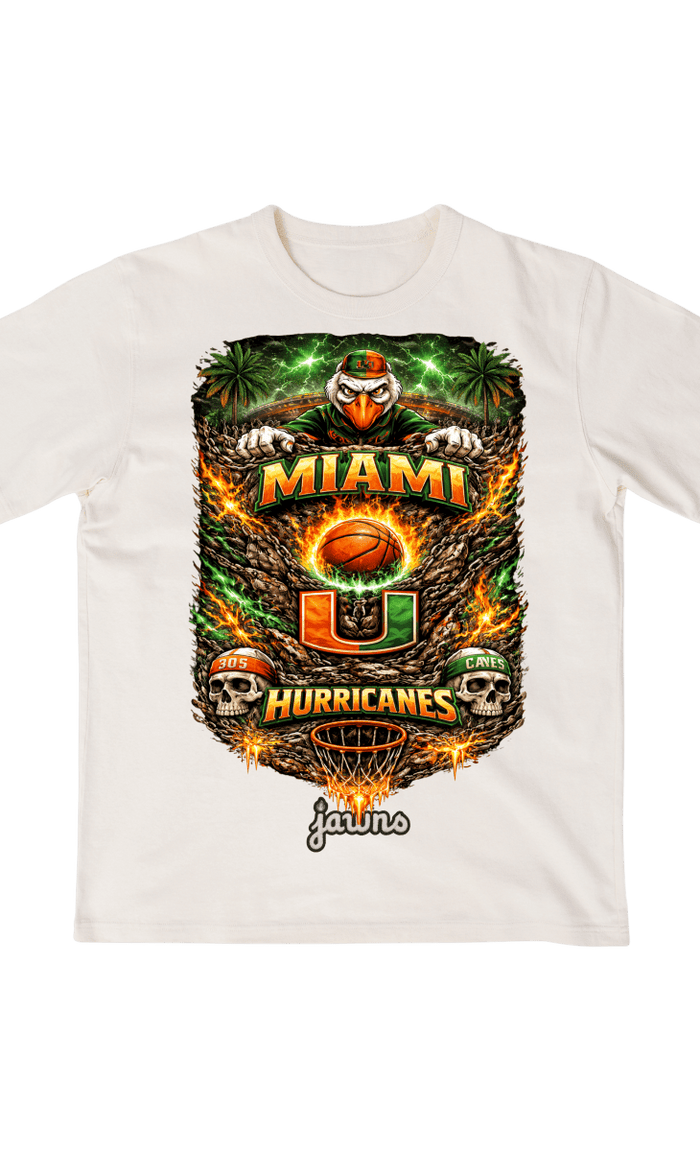 Miami Hurricanes Godspeed Streetwear Basketball Shirt - T-Shirt - Jawns on Fire Sneakers & Shoes