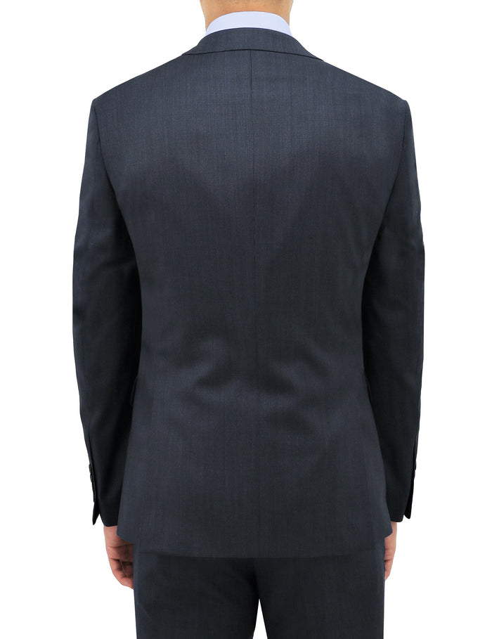 Michel 101 Navy Australian Merino Wool Suit Jacket