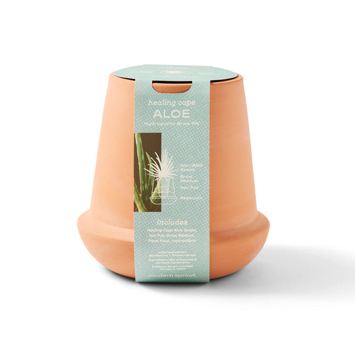 Modern Sprout® Modern Terracotta Grow Kit Aloe