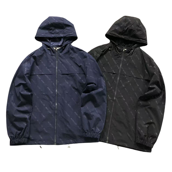 Moncler Motif Windbreaker Navy