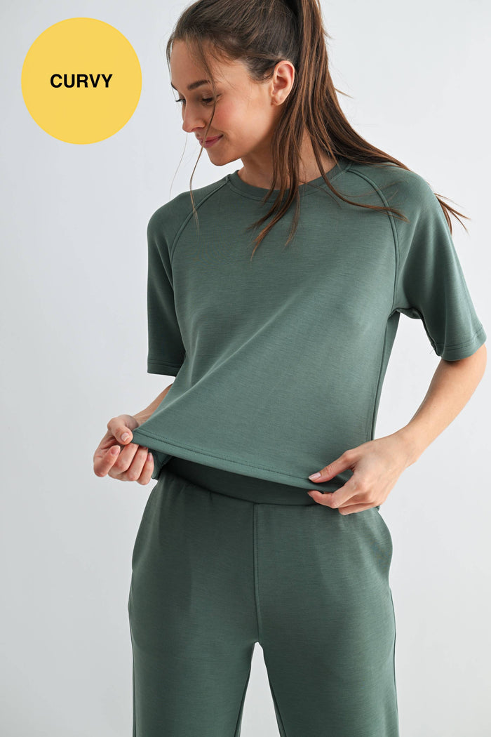 Mono B - CURVY Laguna Raglan Tee