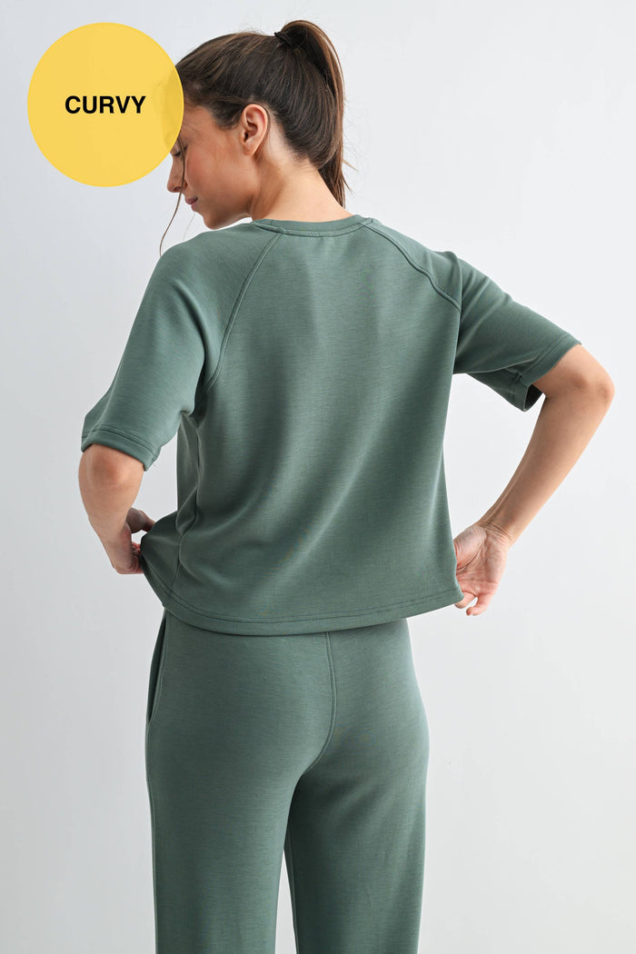 Mono B - CURVY Laguna Raglan Tee