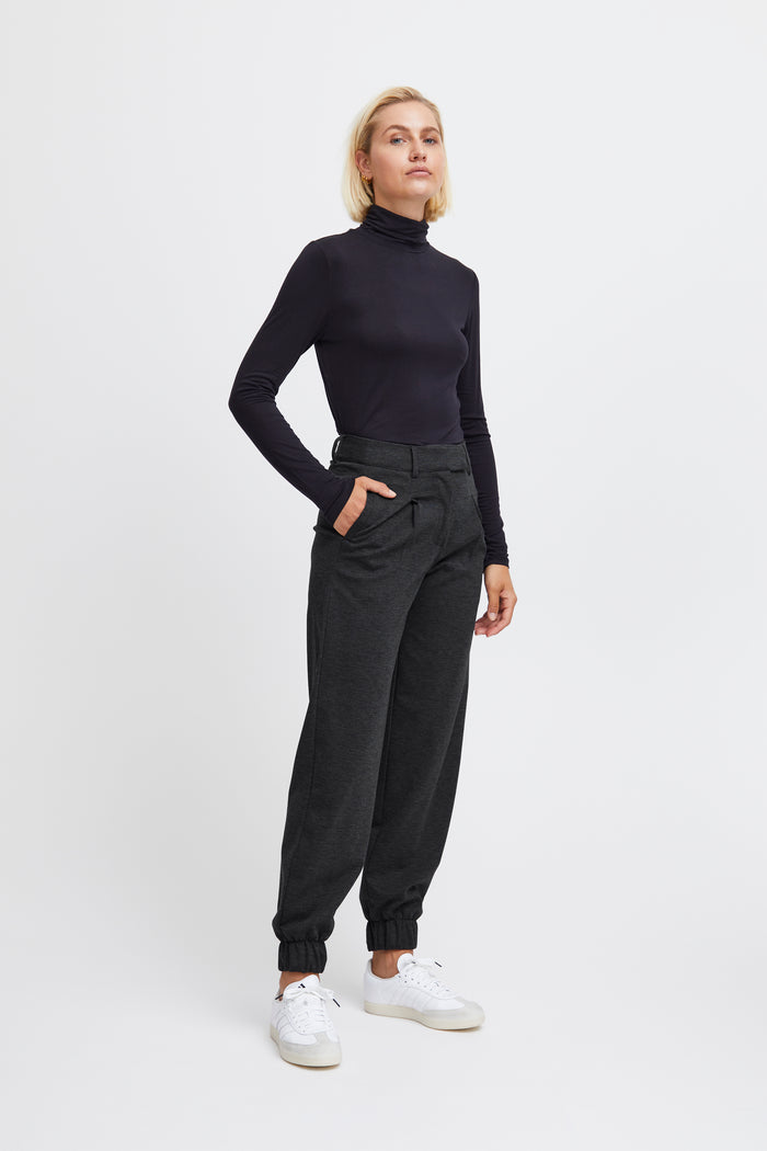 MONSE TROUSERS (DARK GREY MELANGE)