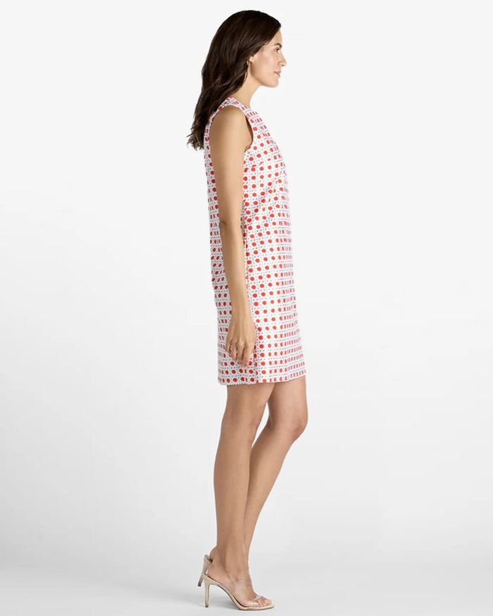 Jude Connally - Nadine Dress - Rattan Aperol Gold