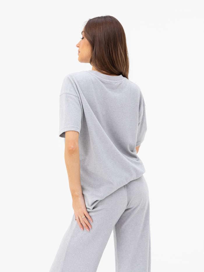 Nellie Oversized T-Shirt - Mid Grey