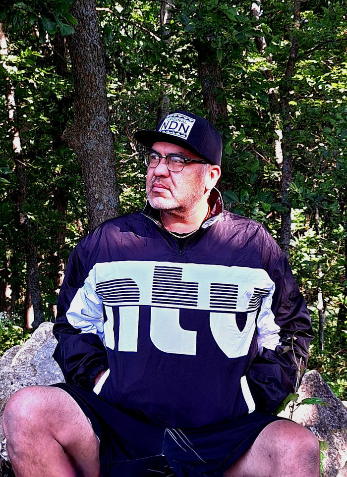 NTV Black / White Windbreaker