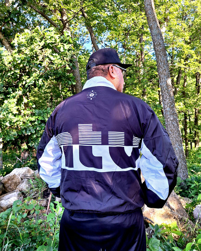 NTV Black / White Windbreaker