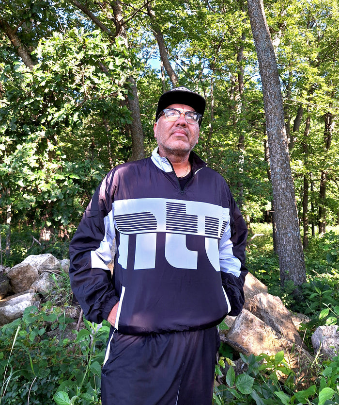 NTV Black / White Windbreaker