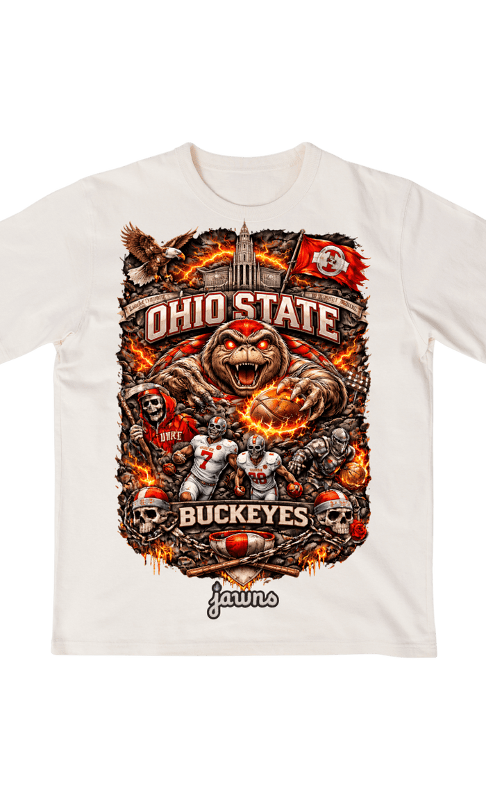 Ohio State Buckeyes Godspeed Streetwear Basketball Shirt - T-Shirt - Jawns on Fire Sneakers & Shoes