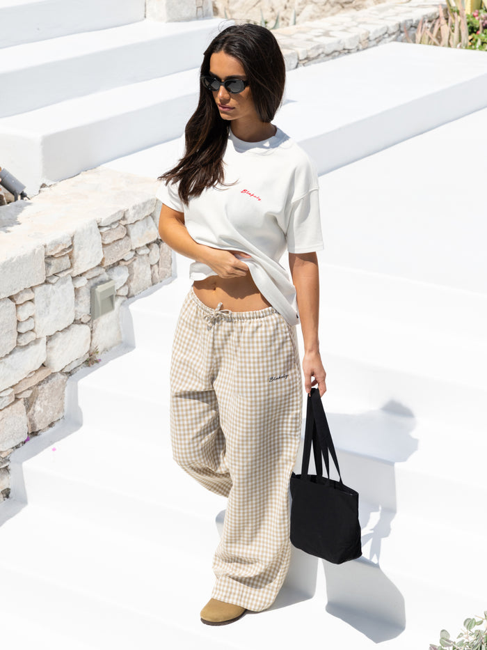 Olea Olive Oil Oversized T-Shirt - White
