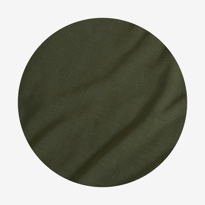 olive green circle color swatch