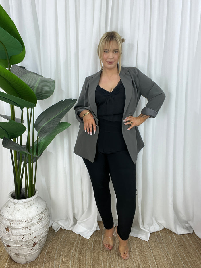 Olivia Ponte Pants (size down)