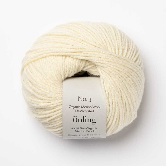 Önling No 3: 100% heavy organic merino wool Yarn Önling Yarn Off White (7)