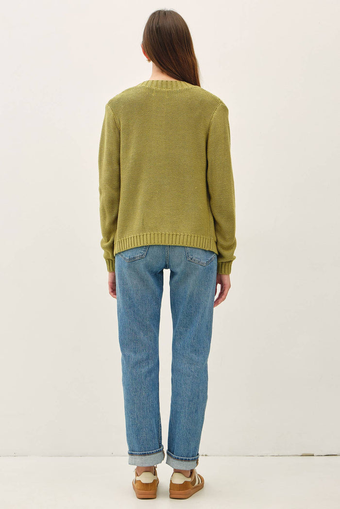 OPEN CARDIGAN WITH RIBBED EDGES