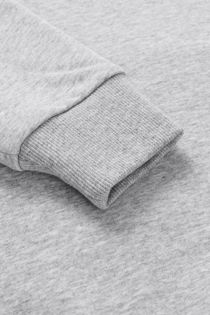 Orolay-Oversized Casual Sweatshirt-Image 7 of Oversized Casual Sweatshirt from Orolay - #color_Quiet Gray